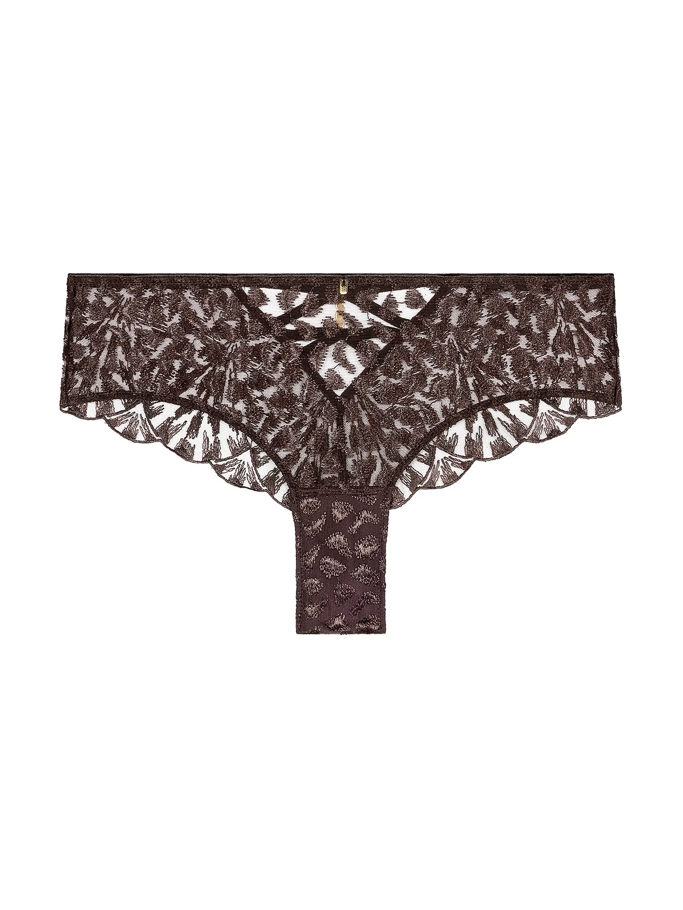 AUBADE | Hipster CRAZY IN LOVE satin brown | 